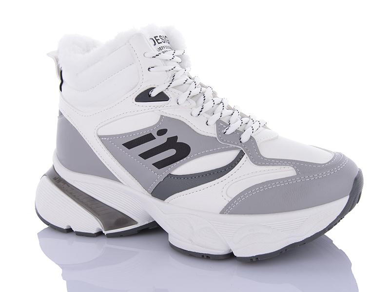 Кроссовки OkShoes (36-41) YB072-2 (зима)