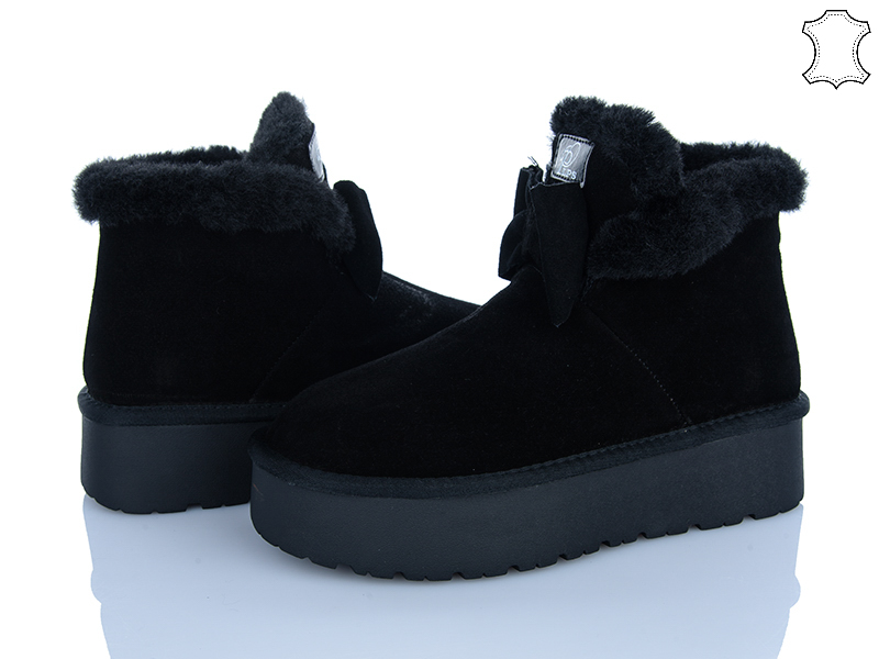 Угги Svit (36-41) A3311 black (зима)