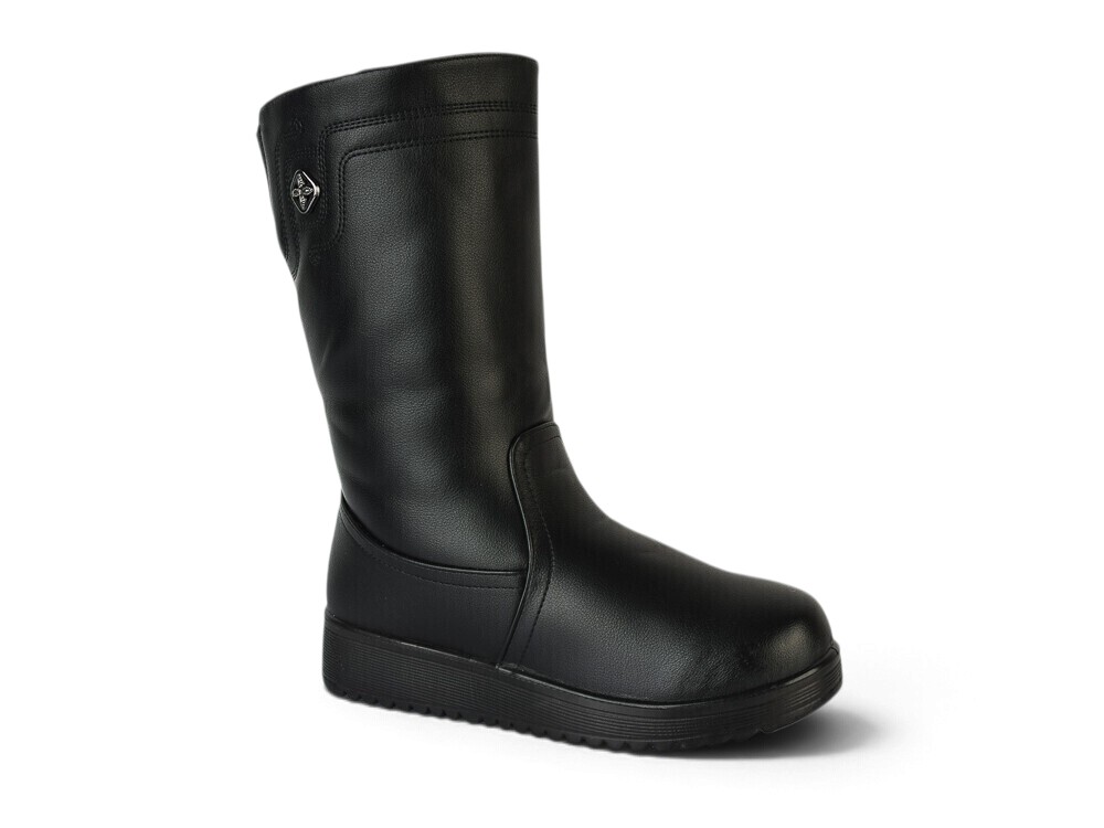 Сапоги OkShoes (37-42) 886 black (зима)