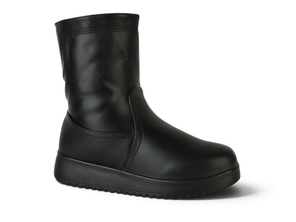 Ботинки OkShoes (37-42) A236 black (зима)