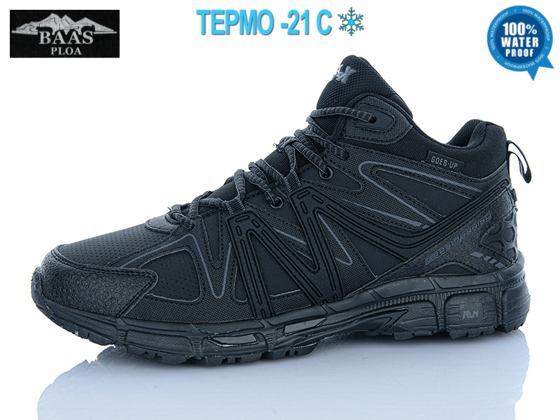Кроссовки Baas (41-46) A2657-1 термо (зима)