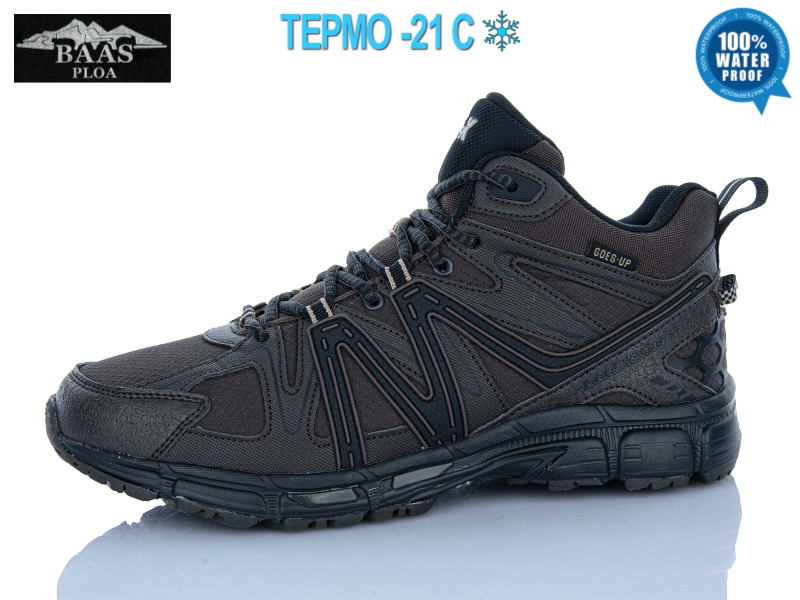 Кроссовки Baas (41-46) A2657-6 термо (зима)