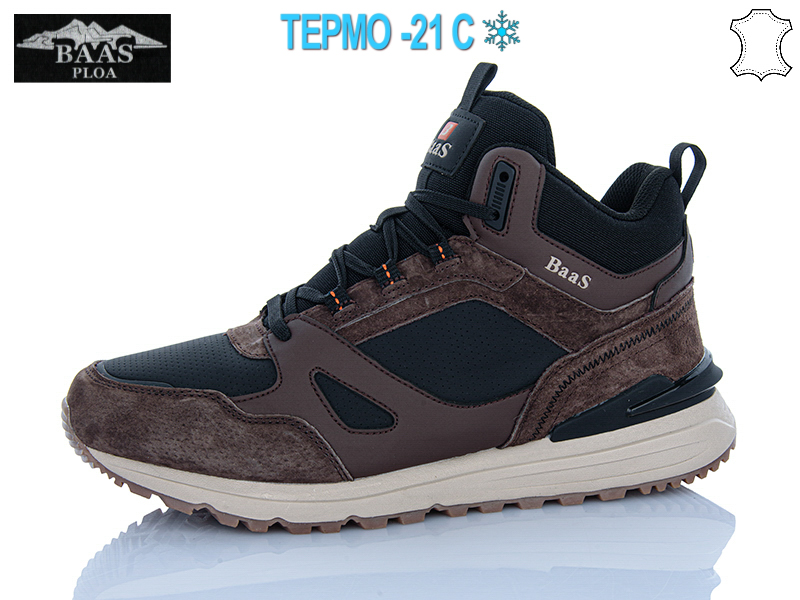 Кроссовки Baas (41-46) A2659-6 термо (зима)