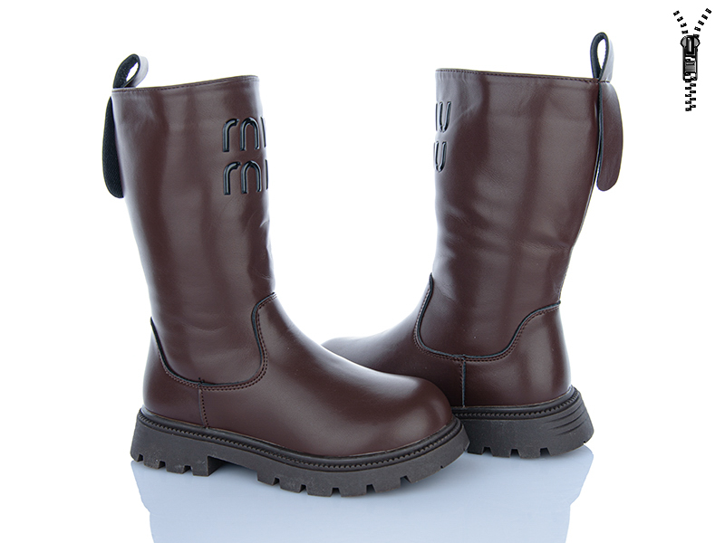 Сапоги Clibee (31-36) C938 brown (зима)