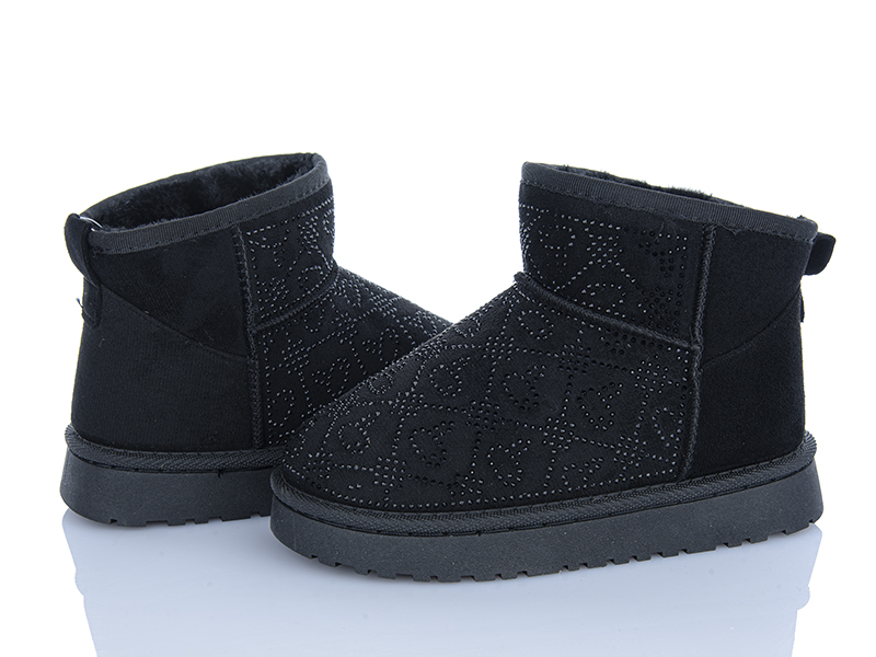 Угги Clibee (31-36) C988 black (зима)
