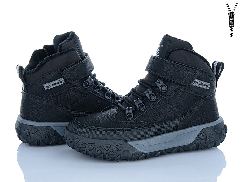 Ботинки Clibee-ShoSho (34-39) HC818-1 black (зима)