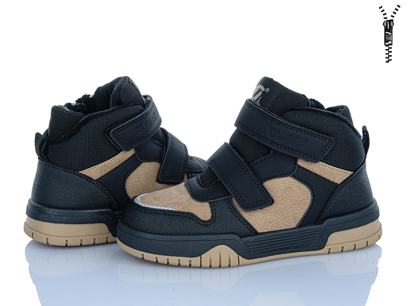Кроссовки Clibee-ShoSho (31-36) HC820-3 khaki (зима)