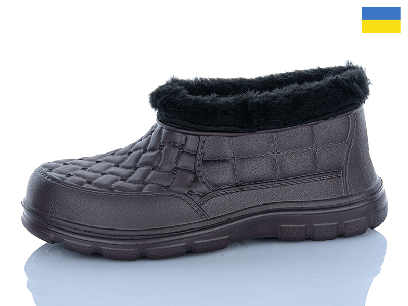 Галоши Inblu (36-41) L5 шоколад (зима)
