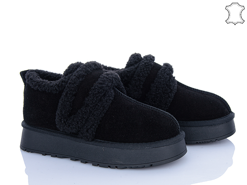 Угги PL PS (36-40) GF2654 black (зима)