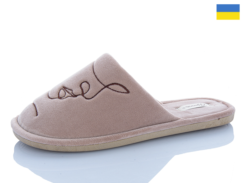 Тапочки Dago (36-41) Гіпаніс Ж7102 капучино (зима)