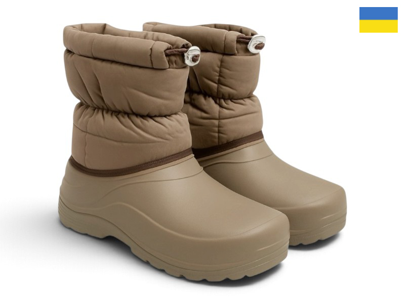 Сапоги Rai shoes (30-36) 087 бежевий (зима)