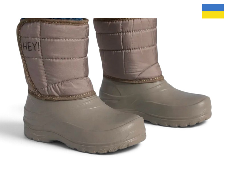 Сапоги Rai shoes (30-36) 088 бежевий (зима)