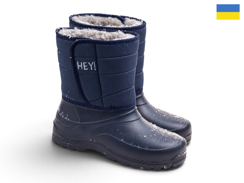 Сапоги Rai shoes (30-36) 088 синій (зима)