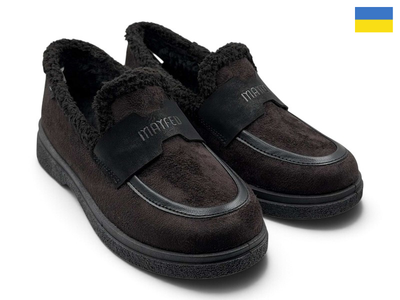 Туфли Rai shoes (37-41) 5605 чорний (зима)