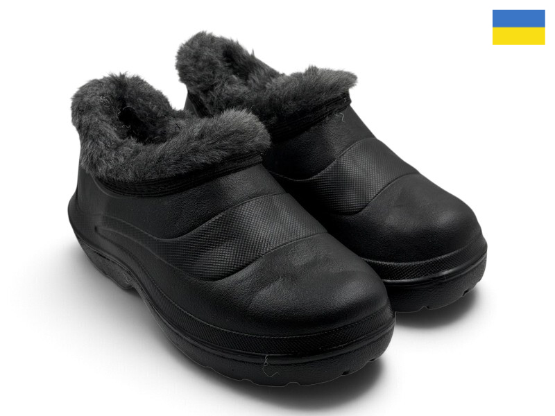 Галоши Rai shoes (30-35) B1 чорний (зима)