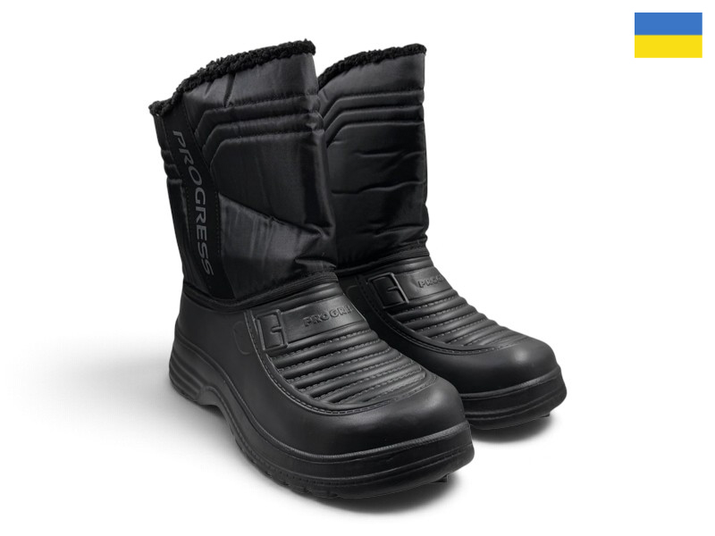 Сапоги Rai shoes (41-46) M22 чорний (зима)