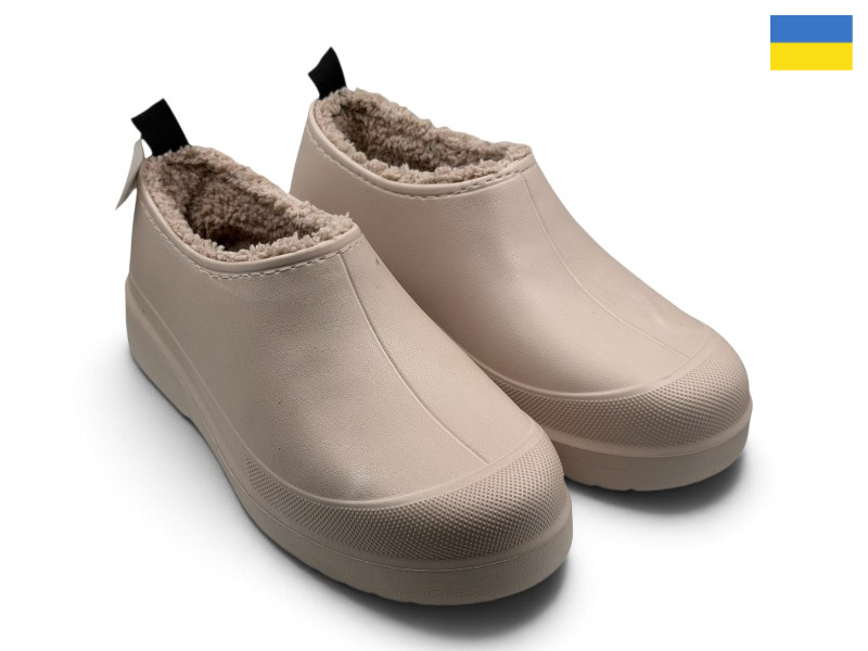 Галоши Rai shoes (37-41) M980 бежевий (зима)