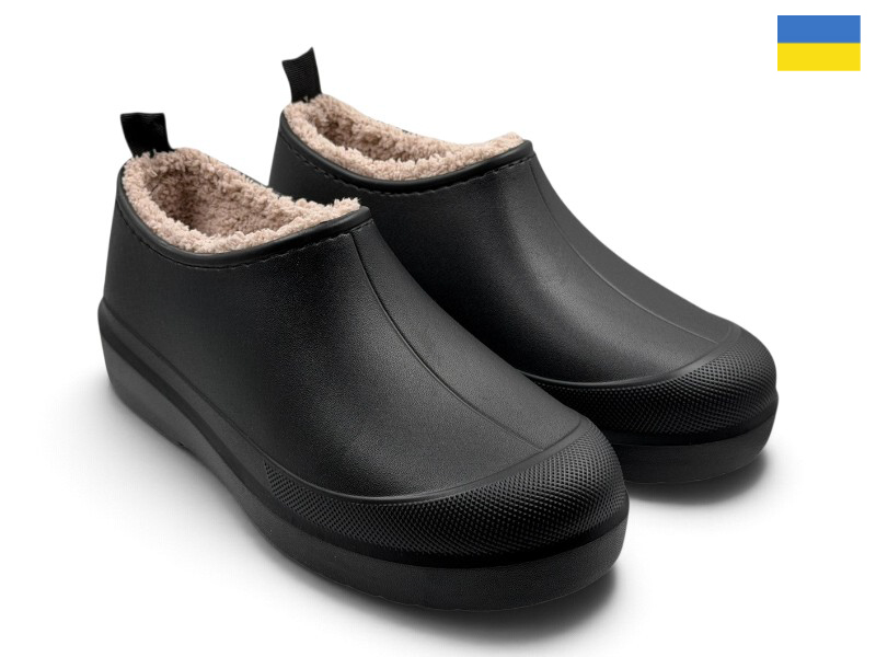 Галоши Rai shoes (37-41) M980 чорний (зима)