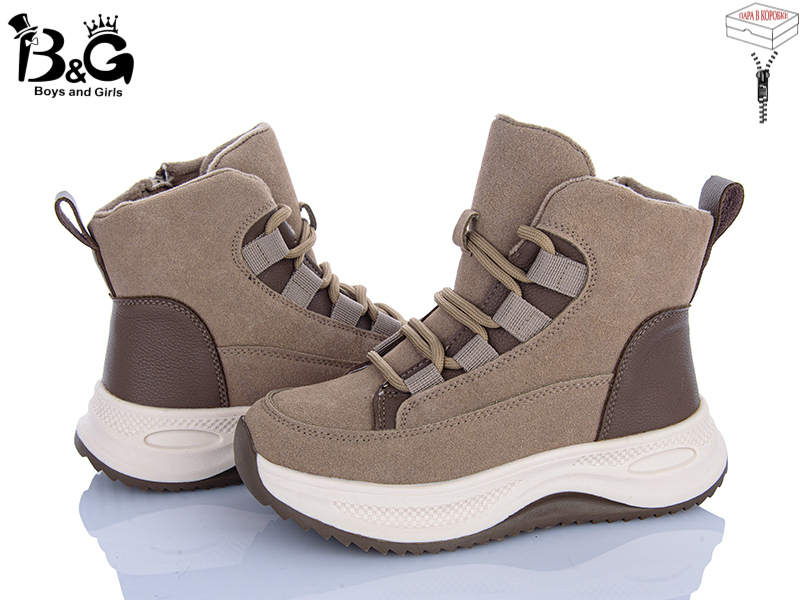 Ботинки Poni Kids (32-37) 6338-4R (зима)