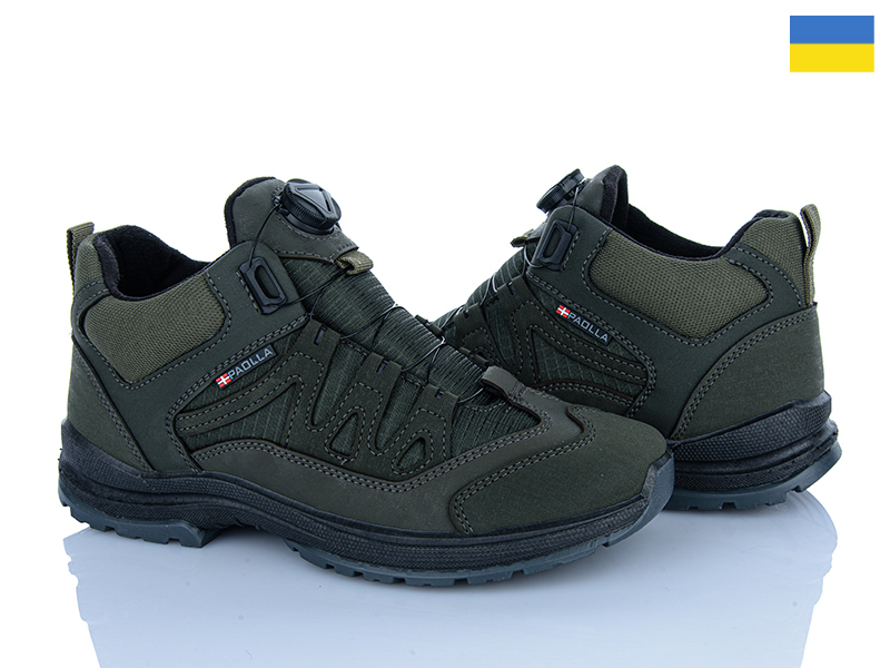 Кроссовки Paolla (40-45) HПАТ6 хакі (зима)
