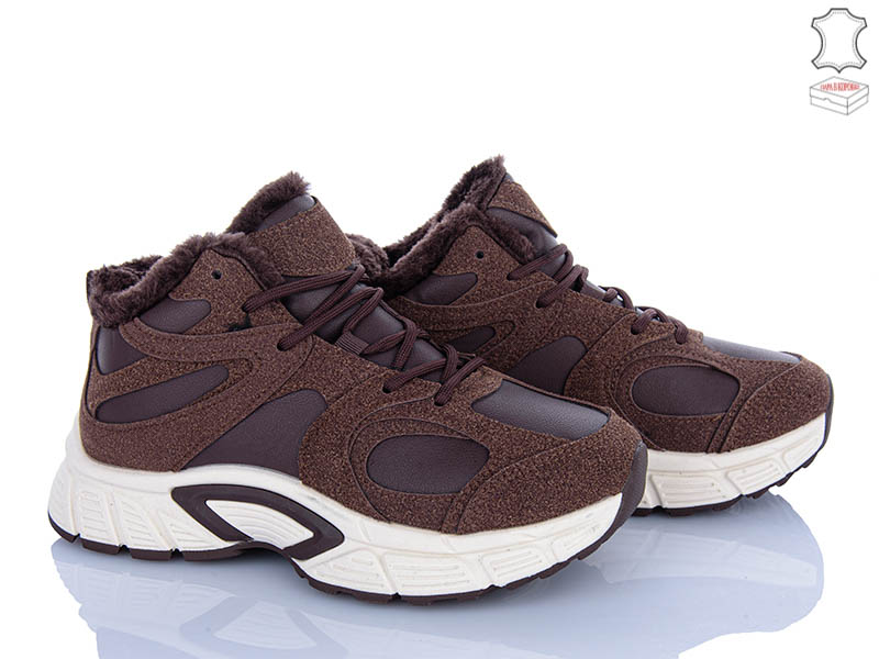 Кроссовки Stilli Group (36-41) NK909-2 шкіра (зима)